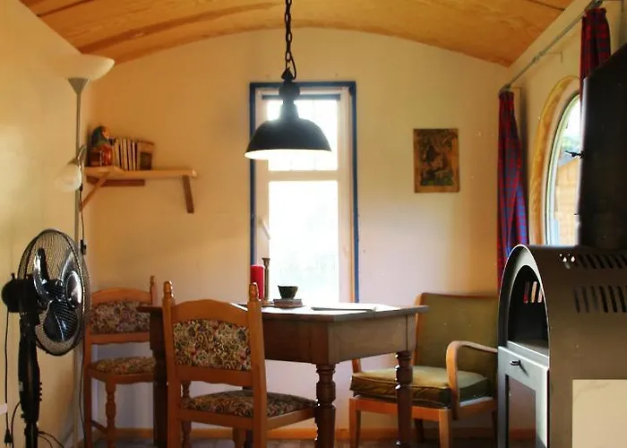 شقة Dom Zaba - Spreewaldatmosphaere Im Neu Renovierten Bauwagen بورغ